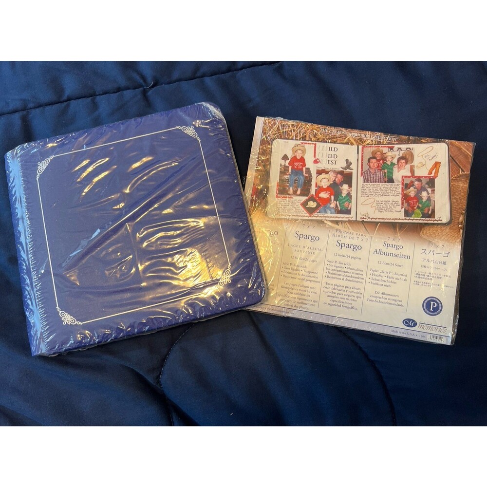 Vintage Creative Memories Scrapbook & Pages
